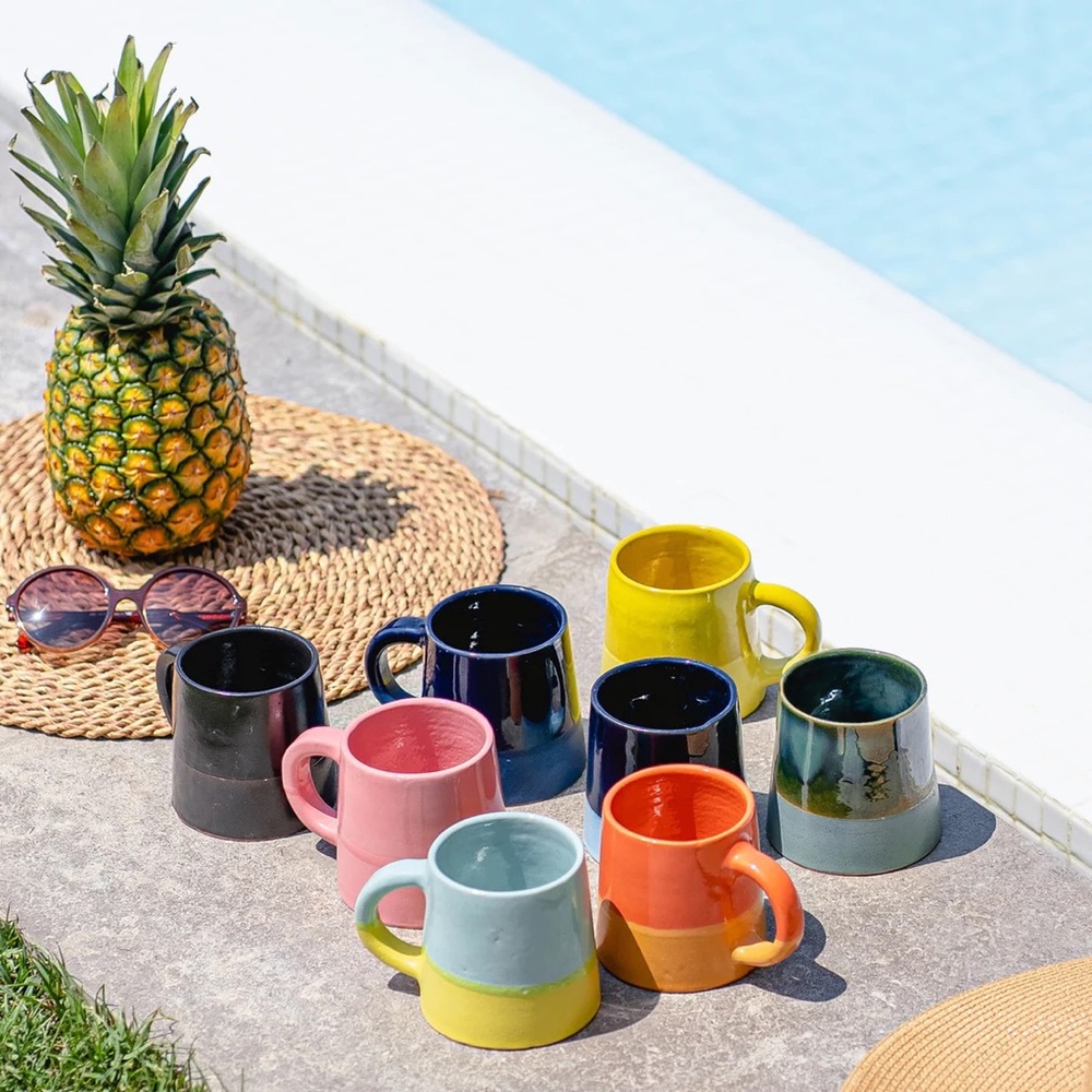 Ceramic mugs